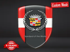 Cadillac Logo S Marque Auto Max Racing Luxe Stylé Minimal ST